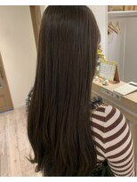 ラボヌールヘアー 宇都宮店(La Bonheur hair) オリーブグレージュ【宇都宮駅/レイヤーカット】