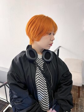 クオン 今泉(quon) 【RYUYA】ショートヘア×オレンジ