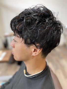 ヘア ナヴォーナ 大浦店(hair NAVONA) マッシュ、ピンパーマ