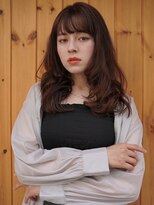 ブゾン(buZon)&nbsp;【buZonブゾン】パーマ風ニュアンスロングスタイル