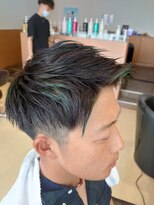 シャンプーボーイ 佐世保駅前店(SHAMPOO BOY)&nbsp;ライムグリーン　メッシュ　シャンプーボーイ佐世保駅前店