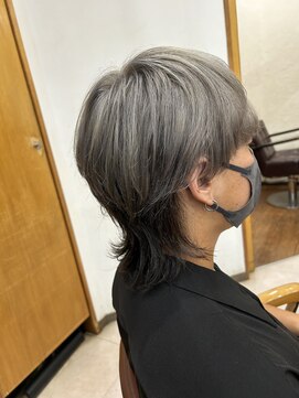 ヘアーメイク シャンプー(hair make shampoo) シルバー×ウルフ