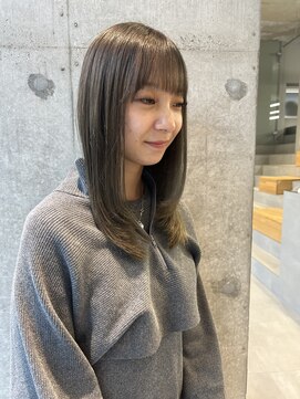 カケル(×.) サラサラ艶髪×オリーブグレージュ