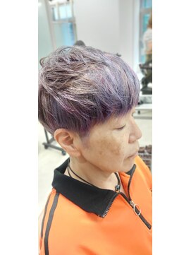 アース 菊名店(HAIR&MAKE EARTH) ファンキーな白髪染め