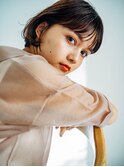 【SOIE】丸みのあるショートボブ