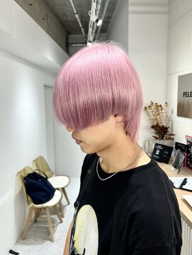 メンズペレ 渋谷(MEN'S PELE) ニュアンスパーマ/韓国マッシュ/スパイキーショート/渋谷