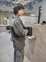 ブルー(Blue)&nbsp;Blue～RAFFPARM×ウルフカット～