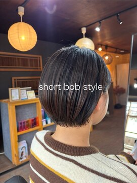 ミルクティ 古民家店(Milktea) short ボブstyle