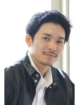 にもう スパイキーショート ブルーブラック パンク 2