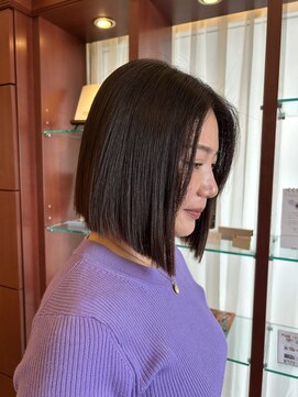 ブランシェ JR勝川駅南口店(BRANCHE) 切りっぱなしボブ/ヘイリーボブ