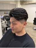 メンズサイドパート<理容室><MEN'S/中野/バーバー>