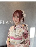 編み下ろしツイン