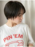 似合わせカット大人かわいい丸みショートマッシュY上尾10代20代
