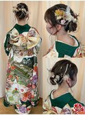 ヘアアレンジで振袖姿をもっとかわいく☆