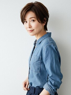 ラ ブレス 天王寺(LaBless) 大人フェミニンショート40代50代(天王寺)