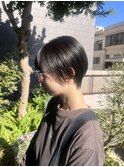 くびれショート ショートカット 簡単スタイリングカット