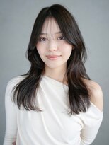 アルバム 渋谷パルコ(ALBUM)&nbsp;ロング顔周りレイヤーおくれ毛韓国ヘア_F50684