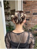 オケージョンヘアセット