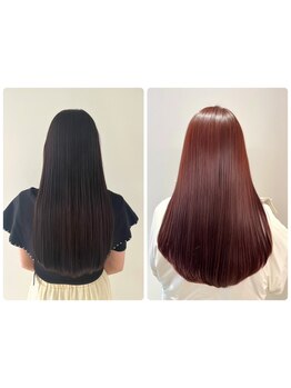 毎日のセットが「乾かすだけ」に。美容院帰りの仕上がりが自宅で簡単に続く、憧れのストレートヘアに[渋谷]