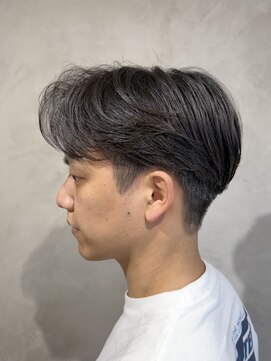 ニコ トウキョウ ヨコハマ(nico) メンズセンターパート/ニュアンスパーマ