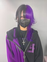 キバ(kva)&nbsp;▽□□▽ロングウルフ×ツートーンカラー