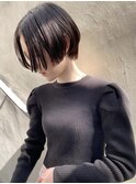 ハンサムショート/暗髪/黒髪/ダークトーン