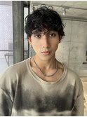 MEN’S HAIR/波巻ツイストスパイラル/フェザーパーマ/銀座