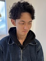 アンプ(amp)&nbsp;メンズショートシャドウパーマ