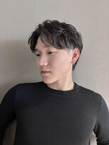 シエル バイ ケンジ 登戸 生田(CIEL by KENJE)&nbsp;無造作センターパートニュアンスシャドウ秋冬トレンドヘア