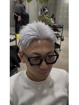 ラック(LUCK)&nbsp;メンズホワイトカラー