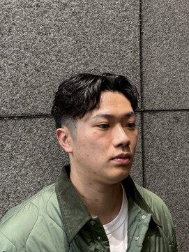 ヘアモード キクチ 銀座店 ツーブロックパーマスタイル