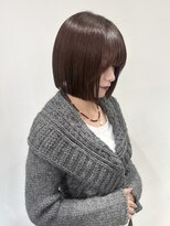 オンカン(onkan)&nbsp;ボブ／顎ラインボブ／切りっぱなし/ミニボブ/髪質改善