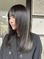 シロ(SiLO) シアーグレーカラー×サラツヤ髪質改善トリートメント◇