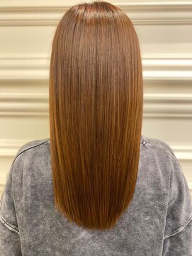 ギンザ ル グラン(JEAN CLAUDE BIGUINE GINZA Le Grand) マロングレージュ　　ゼロテクカラー/髪質改善ストレート