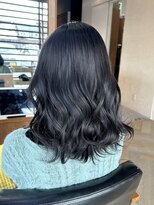 ラフ バイ マグ 南松本(R.A.F. by Mag)&nbsp;透明感ダークグレー◎ブリーチなしWカラー大人グレージュ