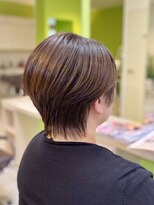 トライスター(TriStar) 【トライスター】アシンメトリー/ショートレイヤーボブ