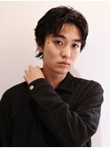 ビジネス◎ツイスパ×センターパート×ニュアンスパーマで好印象