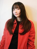 ブロック ジャポン(bloc japon) ロングレイヤー 顔周りカット ハッシュカット/奈良伶華