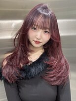 ロゼル(ROSEL)&nbsp;チェリーレッド×レイヤーカット