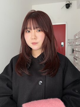 サンド 大阪梅田(sand) オリーブグレー/ココアベージュ/クラゲヘアー