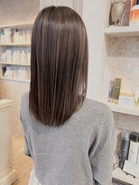 キャアリー(Caary)&nbsp;福山美容室caary髪質改善ストレート美髪うるツヤ透明感20代30代