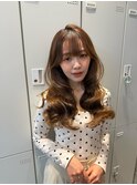 【レイヤーカット×ケアカラー】韓国/韓国ヘア/横浜/横浜駅/学割