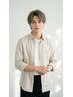 ブリーチなしで叶う透明感ケアカラー＋カット【七海限定】￥13200→￥11000