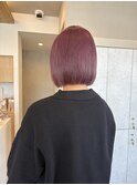 ブリーチでつくるラベンダーピンクカラー