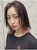 福岡/博多/インナーカラー/イヤリングカラー/ケアブリーチ