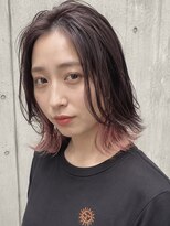 エストアール フクオカ 福岡博多店(est-r. Fukuoka)&nbsp;福岡/博多/インナーカラー/イヤリングカラー/ケアブリーチ