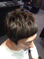 ゾーマ(ZOUMA) 3Dアッシュカラー メンズショート トリックヘアー