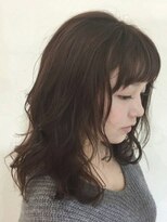 ジェイ エヌ バイ ネオリーブ(J/N by neolive)&nbsp;【Neolive east 】チェリーレッドブラウン×ゆるウェーブ