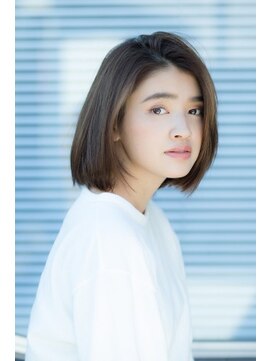 ルーチェ 溝の口(Luce) 大人かわいい無造作ジェンダーレスベージュカラーロブ☆