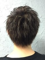 ヒロギンザ 浜松町店(HIRO GINZA)&nbsp;前下がりマッシュショートヘア<メンズ/ヒロ銀座/理容室/浜松町>